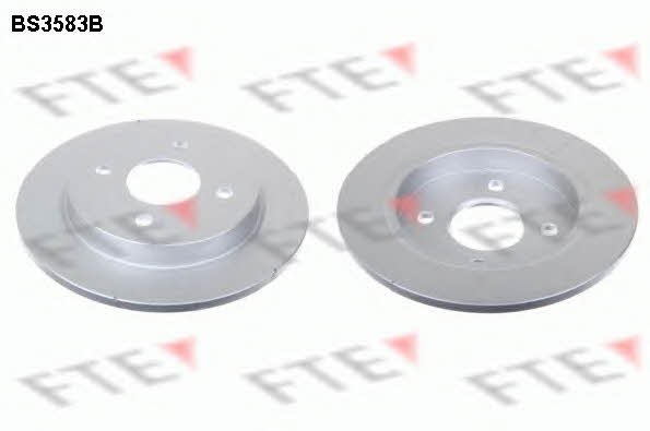 FTE BS3583B Rear brake disc, non-ventilated BS3583B