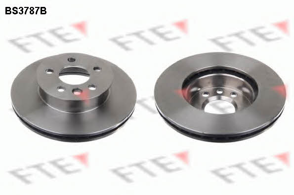 FTE BS3787B Front brake disc ventilated BS3787B