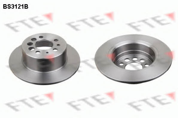 FTE BS3121B Rear brake disc, non-ventilated BS3121B