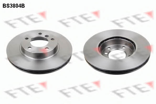 FTE BS3804B Front brake disc ventilated BS3804B