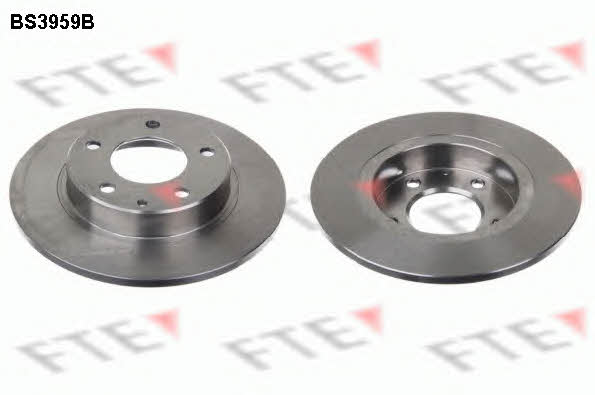FTE BS3959B Rear brake disc, non-ventilated BS3959B