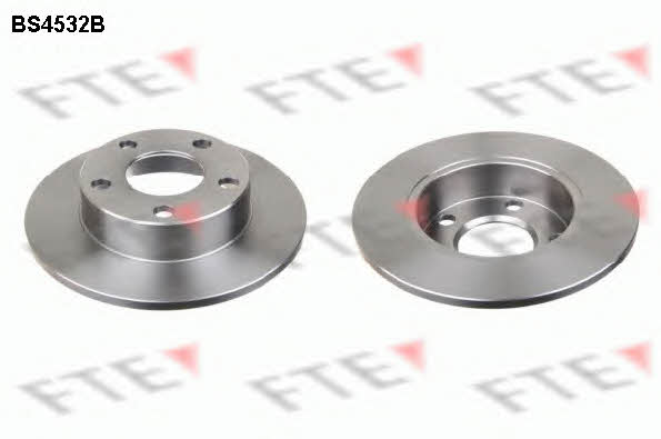 FTE BS4532B Rear brake disc, non-ventilated BS4532B