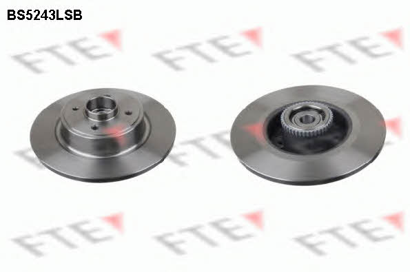 FTE BS5243LSB Rear brake disc, non-ventilated BS5243LSB