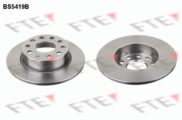 FTE BS5419B Rear brake disc, non-ventilated BS5419B