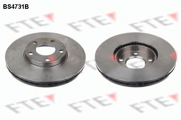 FTE BS4731B Front brake disc ventilated BS4731B