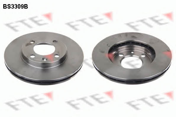FTE BS3309B Front brake disc ventilated BS3309B