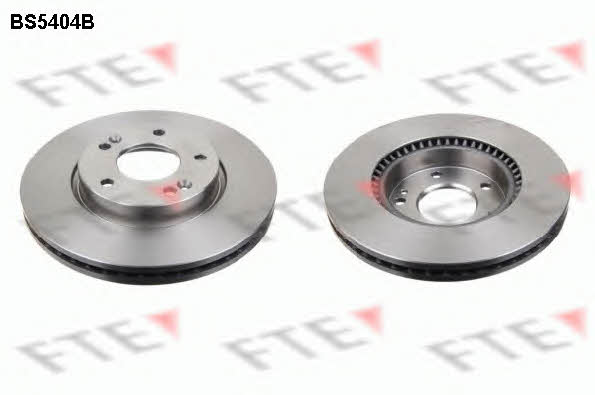 FTE BS5404B Front brake disc ventilated BS5404B