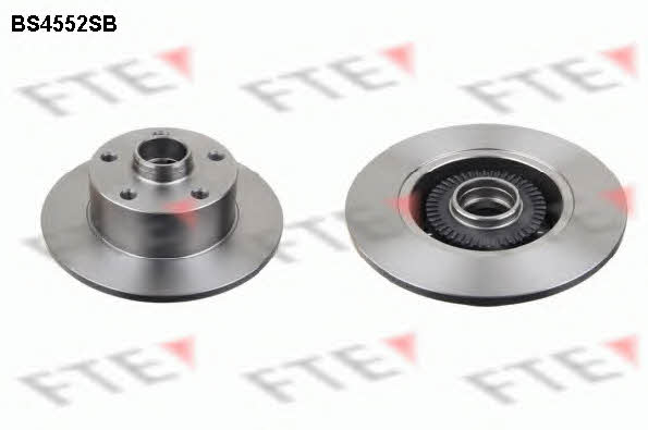 FTE BS4552SB Rear brake disc, non-ventilated BS4552SB