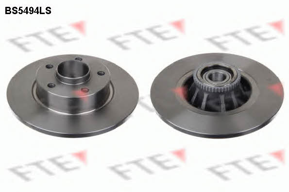 FTE BS5494LS Rear brake disc, non-ventilated BS5494LS