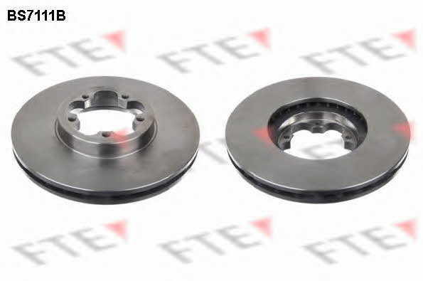 FTE BS7111B Front brake disc ventilated BS7111B