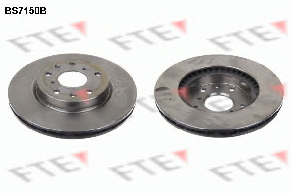 FTE BS7150B Front brake disc ventilated BS7150B