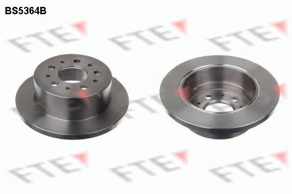 FTE BS5364B Rear brake disc, non-ventilated BS5364B
