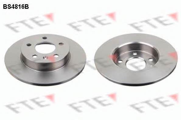 FTE BS4816B Rear brake disc, non-ventilated BS4816B