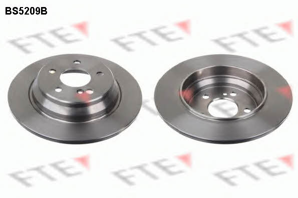 FTE BS5209B Rear brake disc, non-ventilated BS5209B