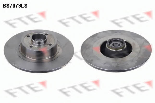 FTE BS7073LS Rear brake disc, non-ventilated BS7073LS