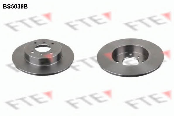 FTE BS5039B Rear brake disc, non-ventilated BS5039B