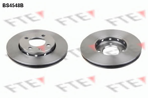FTE BS4548B Front brake disc ventilated BS4548B