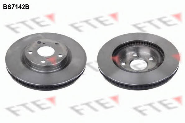 FTE BS7142B Front brake disc ventilated BS7142B