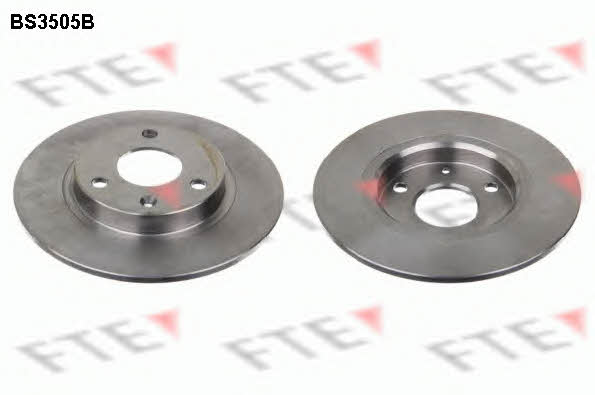 FTE BS3505B Unventilated front brake disc BS3505B