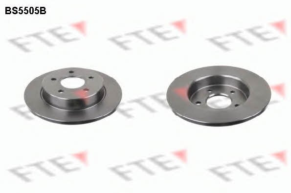 FTE BS5505B Rear brake disc, non-ventilated BS5505B