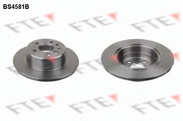 FTE BS4581B Rear brake disc, non-ventilated BS4581B