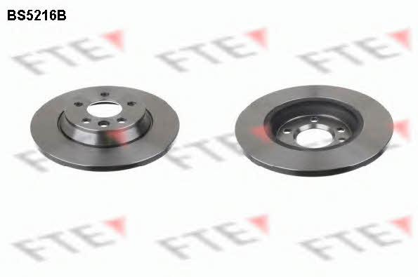 FTE BS5216B Rear brake disc, non-ventilated BS5216B