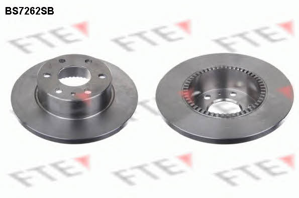 FTE BS7262SB Rear brake disc, non-ventilated BS7262SB