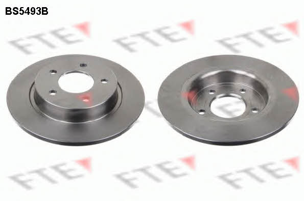 FTE BS5493B Rear brake disc, non-ventilated BS5493B