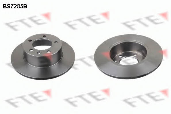 FTE BS7285B Rear brake disc, non-ventilated BS7285B