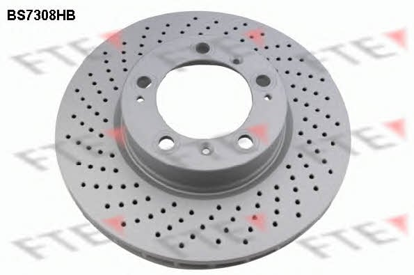 FTE BS7308HB Front brake disc ventilated BS7308HB