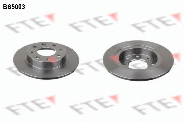 FTE BS5003 Rear brake disc, non-ventilated BS5003