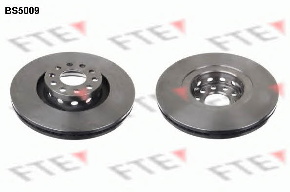 FTE BS5009 Front brake disc ventilated BS5009