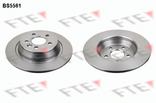 FTE BS5561 Rear brake disc, non-ventilated BS5561