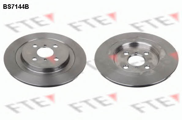 FTE BS7144B Rear brake disc, non-ventilated BS7144B