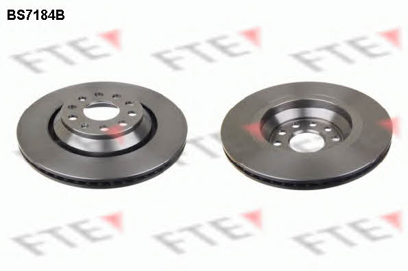 FTE BS7184B Rear ventilated brake disc BS7184B