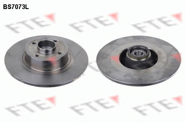 FTE BS7073L Rear brake disc, non-ventilated BS7073L
