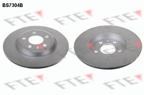 FTE BS7304B Rear brake disc, non-ventilated BS7304B