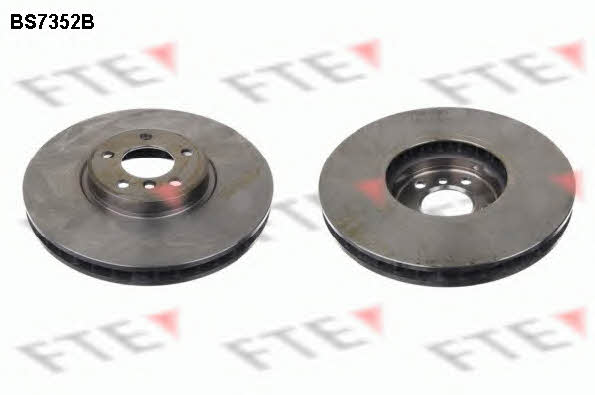 FTE BS7352B Front brake disc ventilated BS7352B