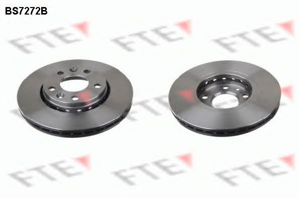 FTE BS7272B Front brake disc ventilated BS7272B