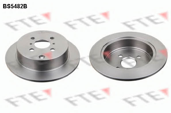 FTE BS5482B Rear brake disc, non-ventilated BS5482B
