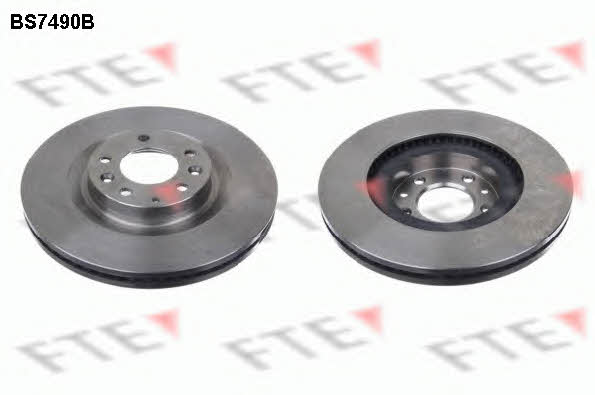 FTE BS7490B Front brake disc ventilated BS7490B