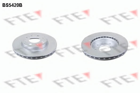 FTE BS5420B Front brake disc ventilated BS5420B