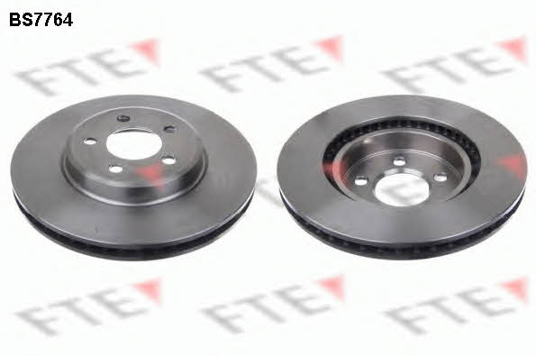FTE BS7764 Front brake disc ventilated BS7764