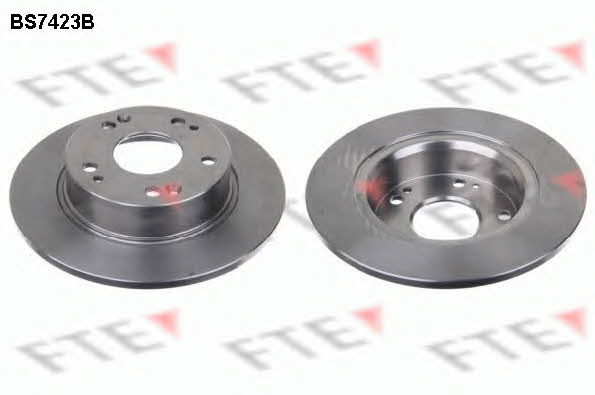 FTE BS7423B Rear brake disc, non-ventilated BS7423B
