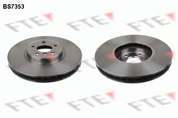 FTE BS7353 Front brake disc ventilated BS7353