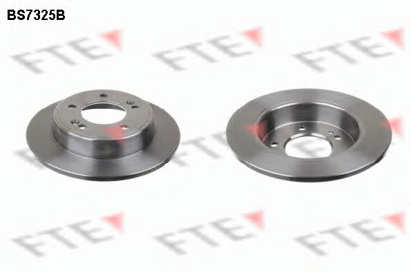 FTE BS7325B Rear brake disc, non-ventilated BS7325B