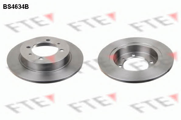 FTE BS4634B Rear brake disc, non-ventilated BS4634B