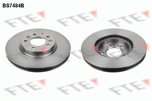 FTE BS7484B Front brake disc ventilated BS7484B