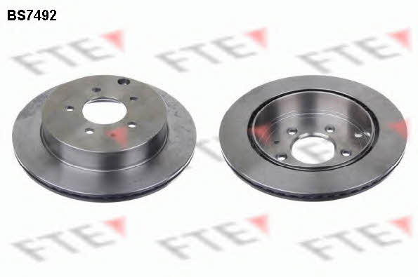 FTE BS7492 Rear ventilated brake disc BS7492