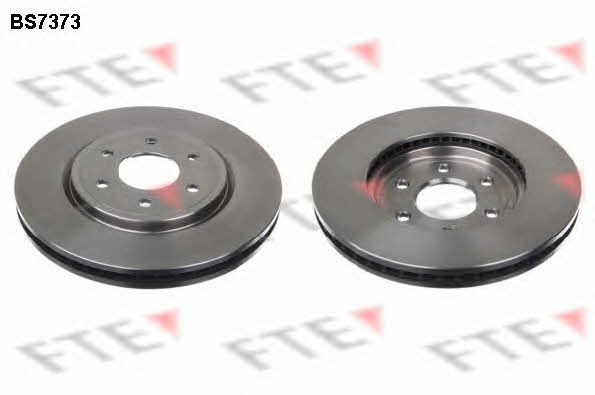 FTE BS7373 Front brake disc ventilated BS7373